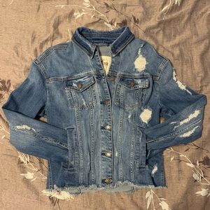 Hollister Distressed Jean Jacket